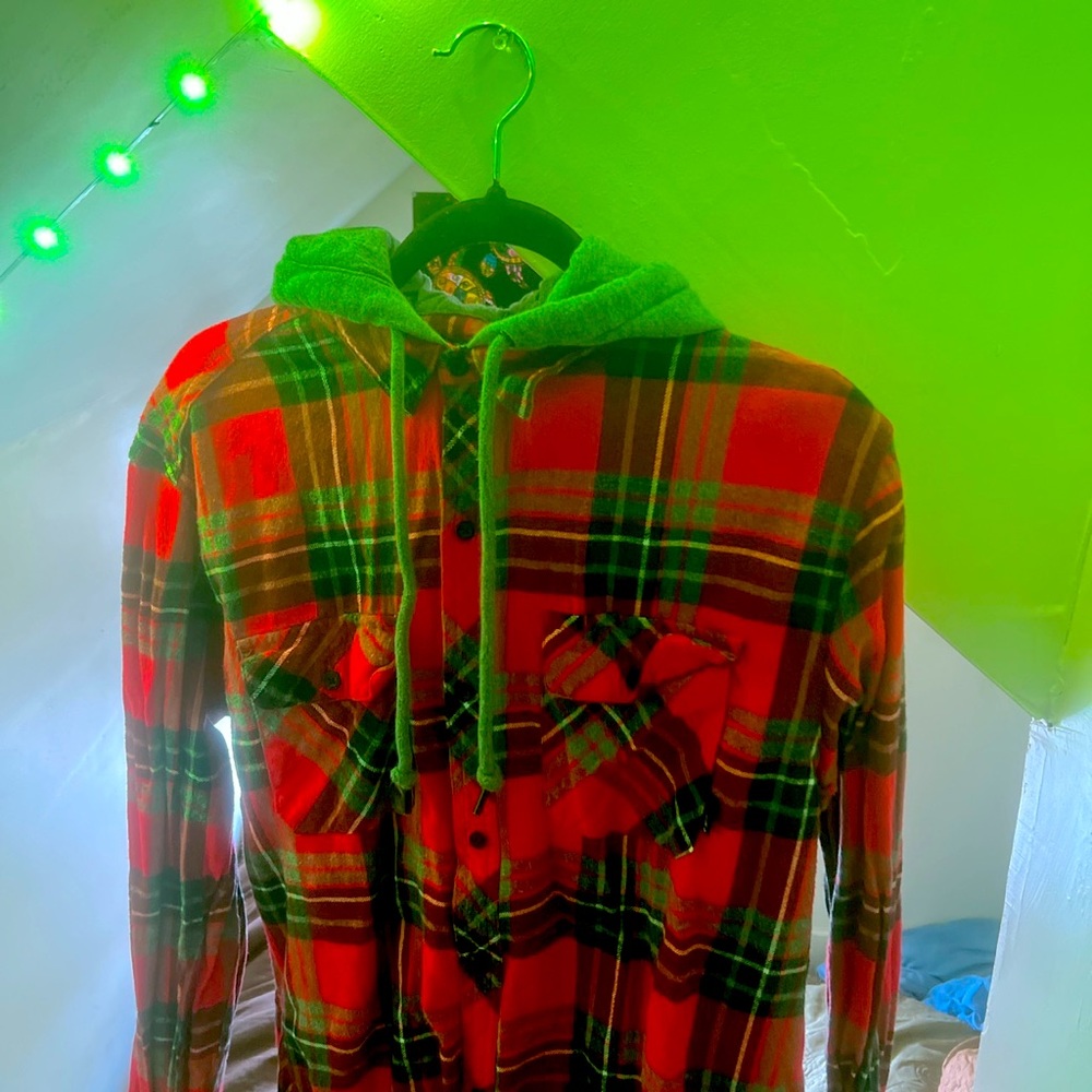 Empyre flannel hoodie